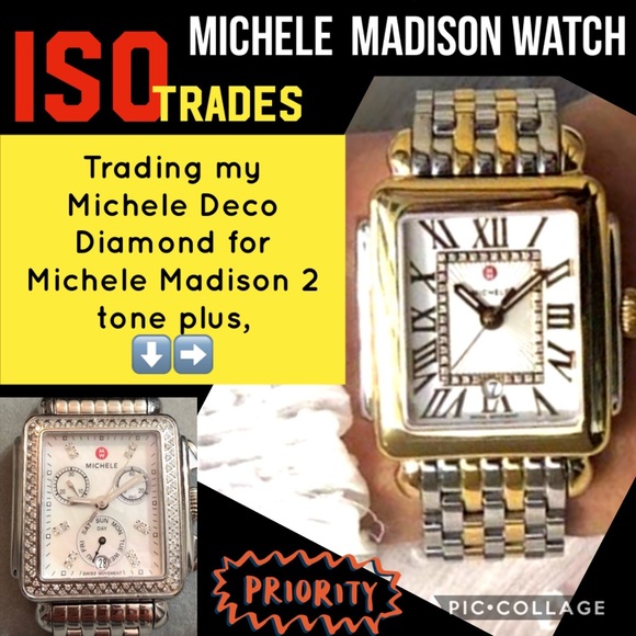Michele Deco DAY Diamond watch-& Extra Band main image 6